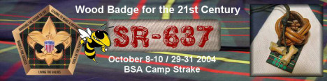 Wood Badge Course SR637 Legacy Web Page