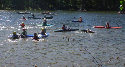 kayak training too!