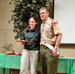 Whitney - GSD 2005 Scout of the Year